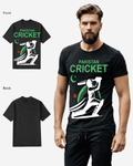 G West Pakistan Cricket Black T-Shirt Mens