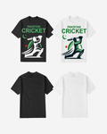 G West Pakistan Cricket Black T-Shirt Mens