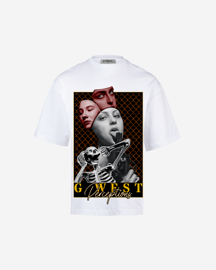 G WEST PEREPTIONS OVERSIZED T-Shirt Mens