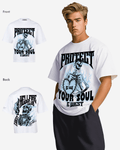 G West protect your soul Oversized T-Shirt Mens