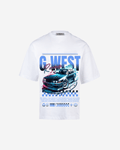 G WEST RACING OVERSIZED T-Shirt Mens