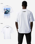 G WEST RACING OVERSIZED T-Shirt Mens