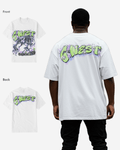 G West Reborn White T-Shirt Big and Tall Mens