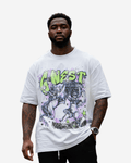 G West Reborn White T-Shirt Big and Tall Mens