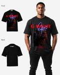 G WEST RED FURY OVERSIZED T-Shirt Mens