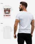 G West Mens Red Tiger Tee