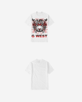 G West Mens Red Tiger Tee