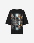 G West Womens Reflection Oversized Tee