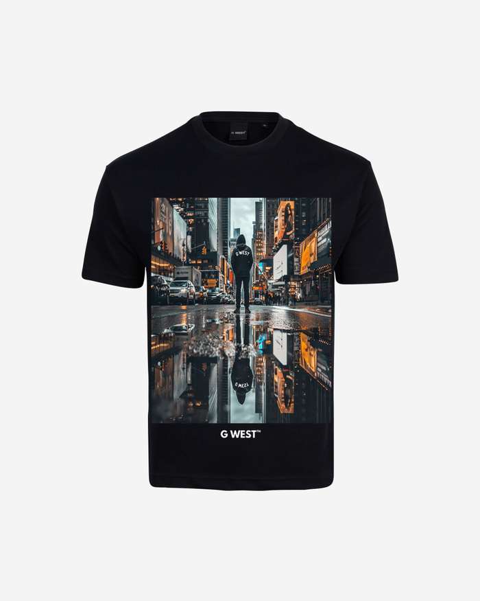 G West Mens Reflection Oversized Tee