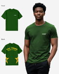 G West Mens Regular Fit Oak Town Green Tee
