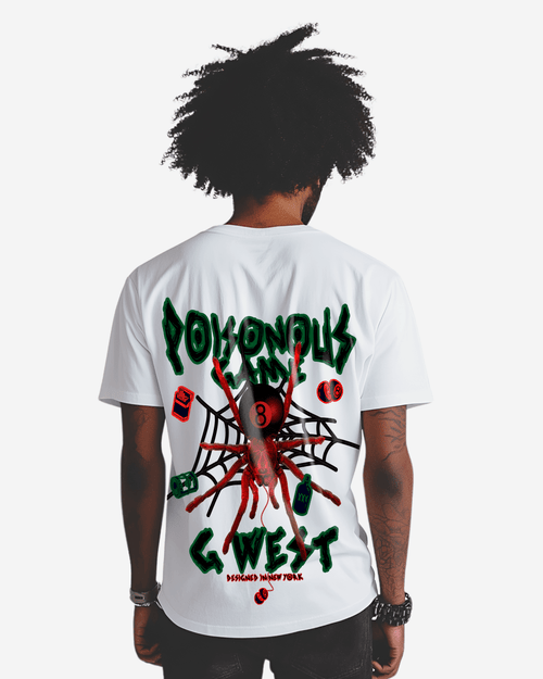 G West Mens Regular Fit Poison Game T Shirt
