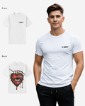 G West Mens Regular Fit Wire Heart T Shirt