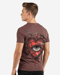 G West Mens Regular Fit Wire Heart T Shirt