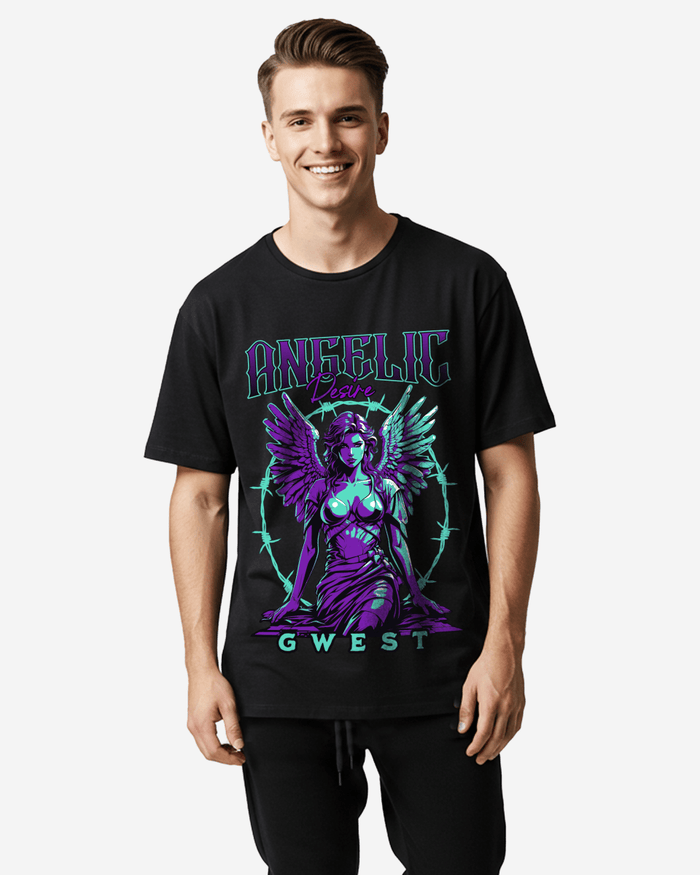G West Rhinestone Blessing 2.0 Oversized Tee