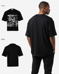 G West Rhinestone Not My Earth Oversized T-Shirt Mens