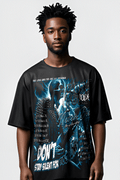 G WEST RHINSTONE WORLD TOUR 3/4 SLEEVES MESH SHORT SET