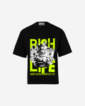 G WEST RICH LIFE OVERSIZED T-Shirt Mens