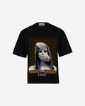 G WEST Silent Gaze Oversized T-Shirt Mens