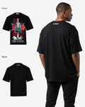 G WEST skeleton in bloom OVERSIZED T-Shirt Mens