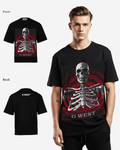 G WEST Skull of the unknown OVersized T-Shirt Mens