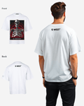 G WEST Skull of the unknown OVersized T-Shirt Mens