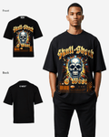 G WEST SKULL SHORK OVERSIZED T-Shirt Mens