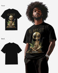 G West Smoking Alien T-Shirt Mens