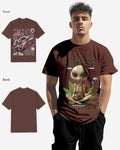 G West Smoking Alien T-Shirt Mens