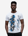 G West Mens Smoky Skull Tee