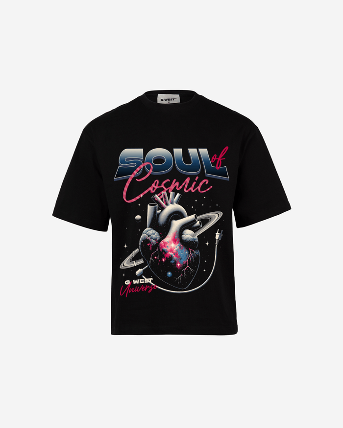 G WEST SOUL OF COSMIC OVERSIZED T-Shirt Mens