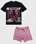 G West Space Expedition Oversized T-Shirt & Short Set Mens