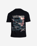 G West Mens Space Series Premium Oversized Tee