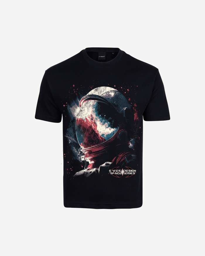 G West Mens Space Series Premium Oversized Tee