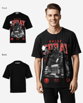 G West SPRAY OVERSIZED T-Shirt Mens