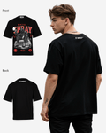 G West SPRAY OVERSIZED T-Shirt Mens