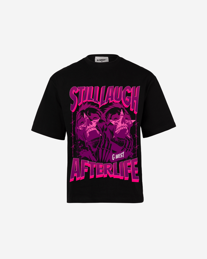 G WEST STILLLAUGH AFTERLIFE OVERSIZED T-Shirt Mens