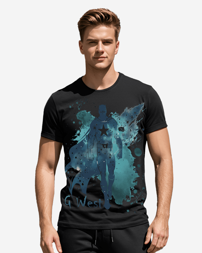 G West Mens Super Hero Tee