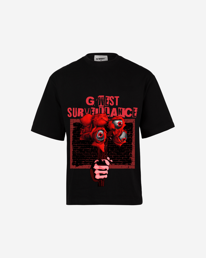 G WEST SURVEILLANCE OVERSIZED T-Shirt Mens
