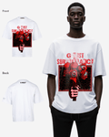 G WEST SURVEILLANCE OVERSIZED T-Shirt Mens