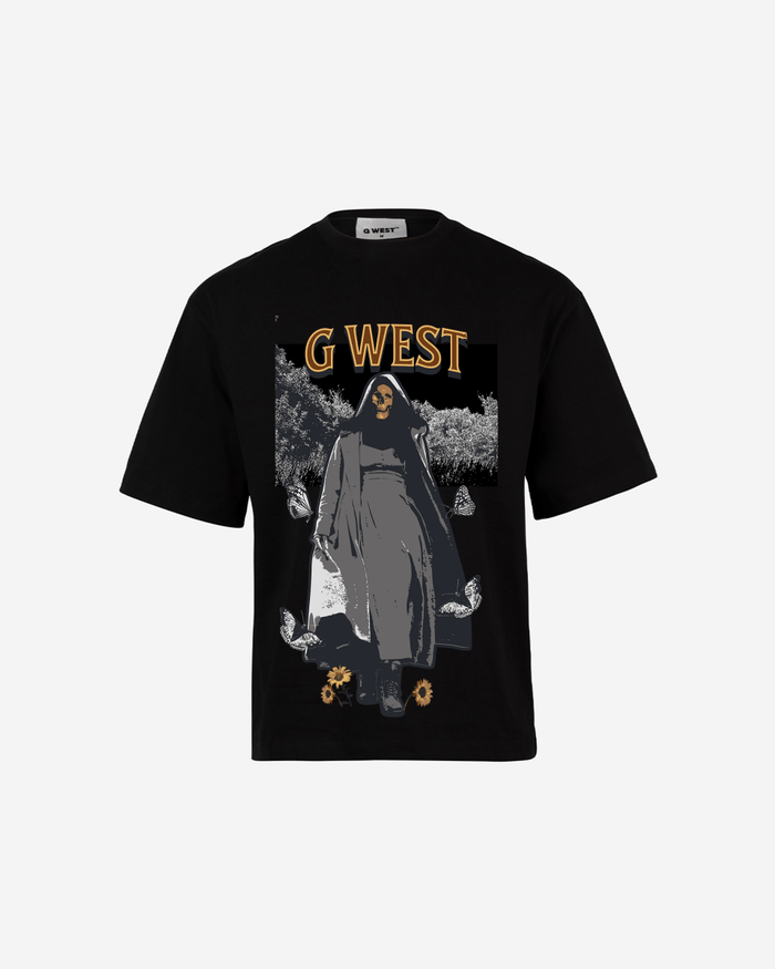 G West the dark blossom OVERSIZED T-Shirt Mens