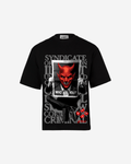G WEST THE DEVIL SPEAKS OVERSIZED T-Shirt Mens