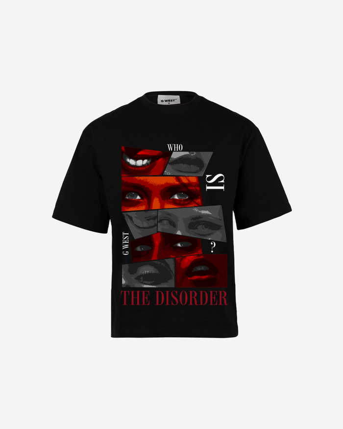 G WEST The DisorderOversized T-Shirt Mens