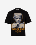 G WEST The Hush Bucks Oversized T-Shirt Mens