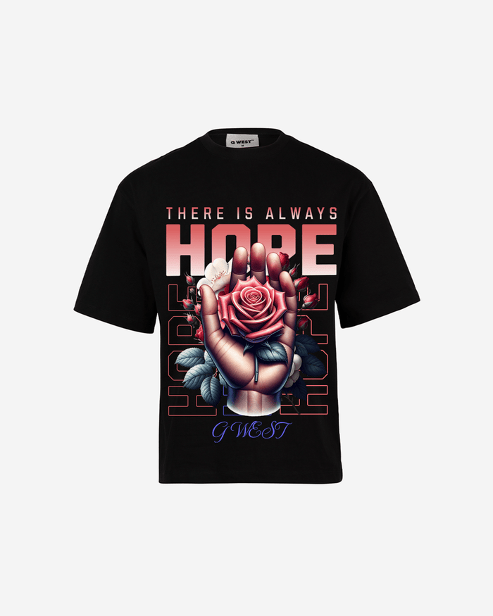 G WEST THERE IS ALWAYS HOPE OVERSIZED T-Shirt Mens