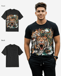 G West Mens Tiger Dragon Tee