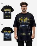 G West Ultra Speed Black T-Shirt Big and Tall Mens