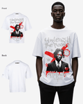 G WEST UNLEASH THE RAW OVERSIZED T-Shirt Mens