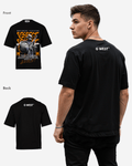 G WEST UNSEEN BATTLE OVERSIZED T-Shirt Mens