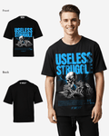 G WEST USELESS STRUGGLE OVERSIZED T-Shirt Mens