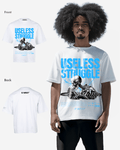 G WEST USELESS STRUGGLE OVERSIZED T-Shirt Mens